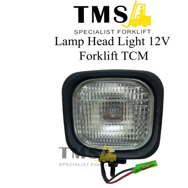 Lamp Head Light 12V Lampu Depan Forklift TCM Nissan Lampu kerja
