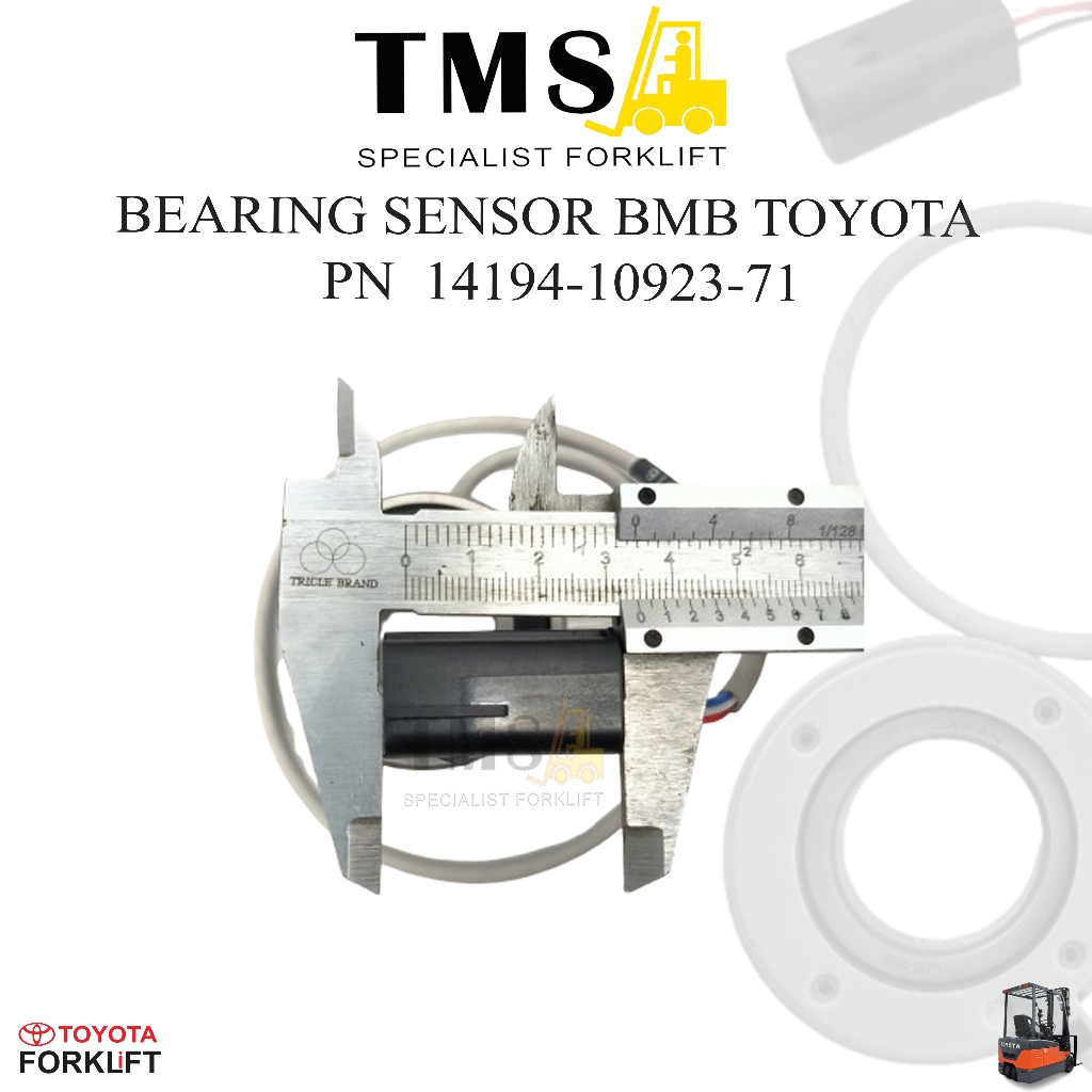 Bearing Sensor BMB-6022E Speed Encoder 14194-10923-71 Forklift Toyota 7FB - Gambar 5