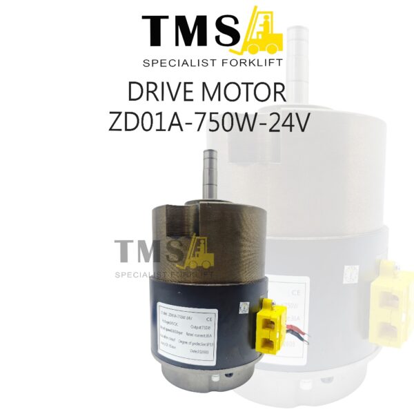 Drive Motor Forklift Elektrik ZD01A-750W-24V DC Drive Motor Stacker Pallet Truck 24V 750W