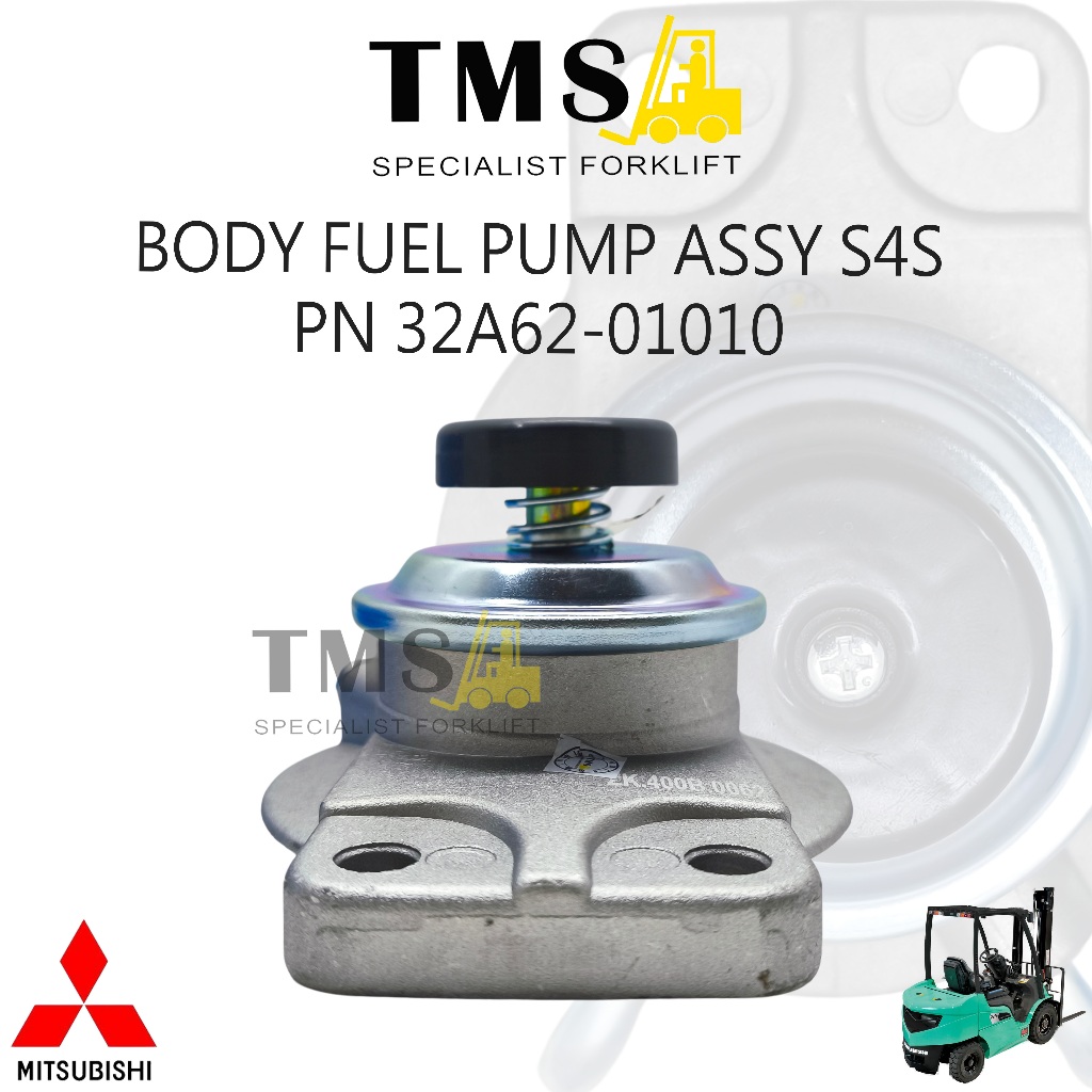 Part Number 32A62-01010 Body Assy Fuel Pump S4S – Priming Pump Solar Forklift Mitsubishi / Caterpillar - Gambar 2