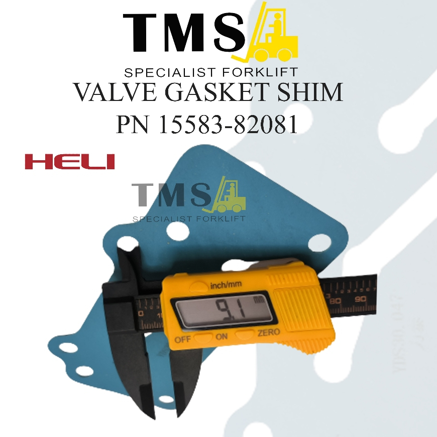 Valve Gasket Shim 15583-82081 HELI H2000 2-3T - Gambar 5