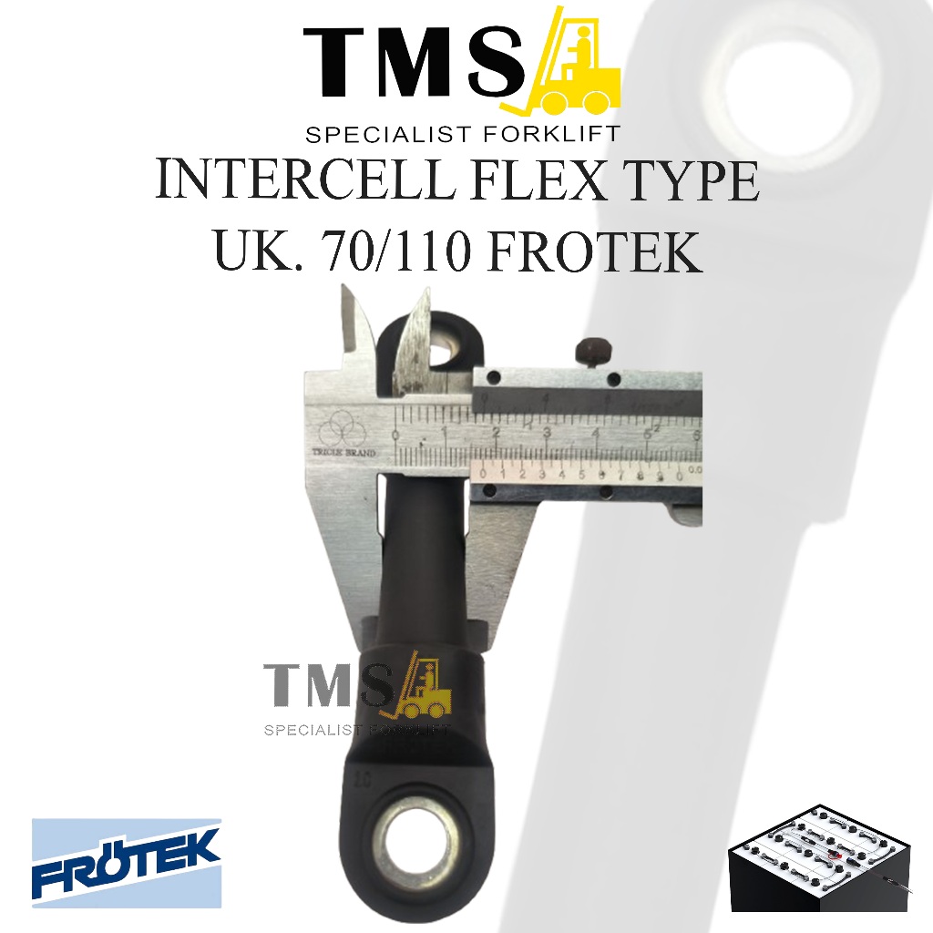Froetek Battery Traction Intercell 70/110 Forklift 6107010110 Flex - Gambar 5