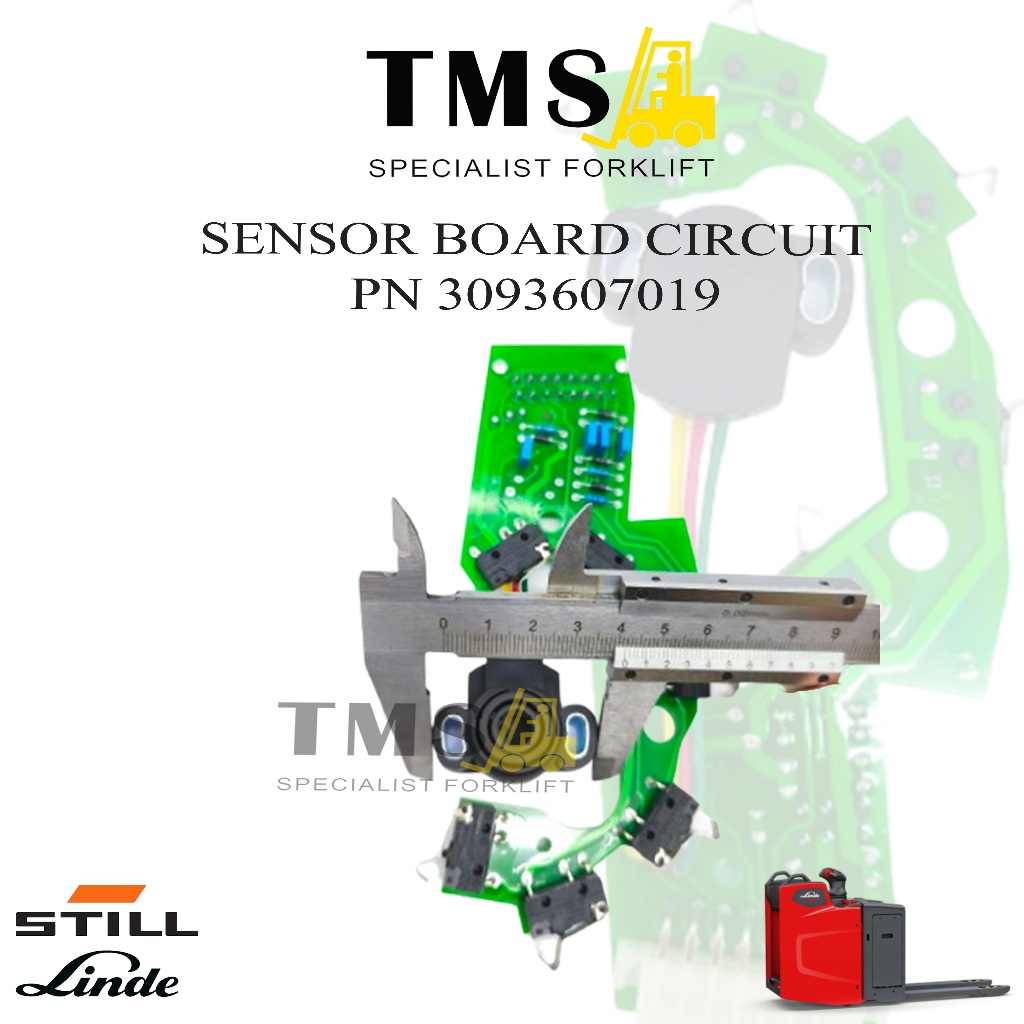 Sensor Board Circuit STILL Linde 3093607019 Gas Pedal LINDE T20 - Gambar 5