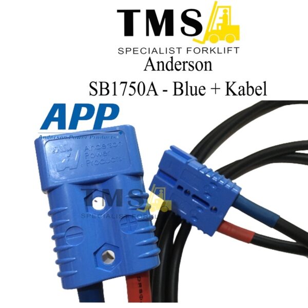 socket battery anderson 175A Blue Plus Cable for forklift