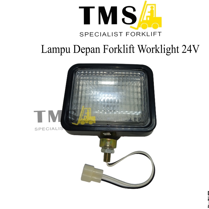 Lampu Depan Worklight Forklift 24V Bohlam H3 - Lampu forklift - Gambar 3