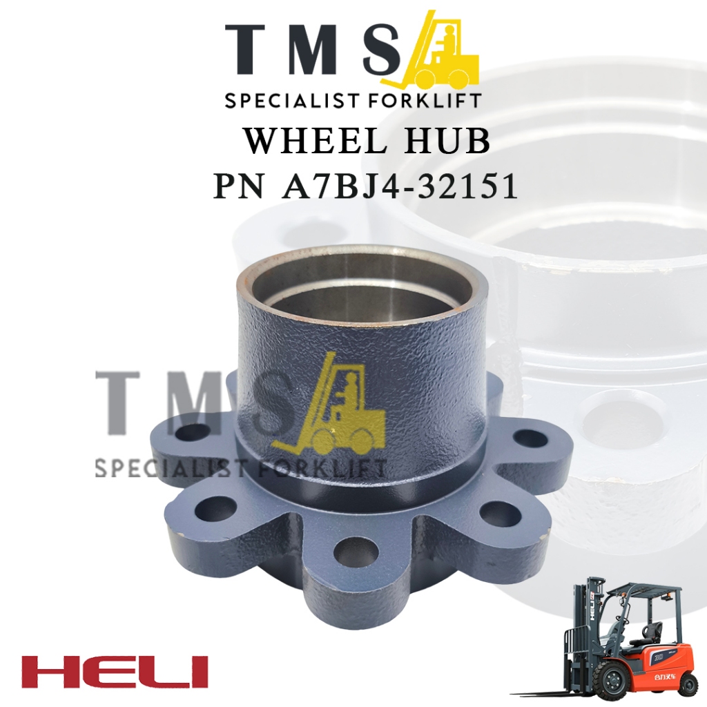 Wheel Hub Forklift HELI Part Number A7BJ4-32151 Tromol Roda CPCD CPQD 2.5-3 Ton Heavy Duty - Gambar 3