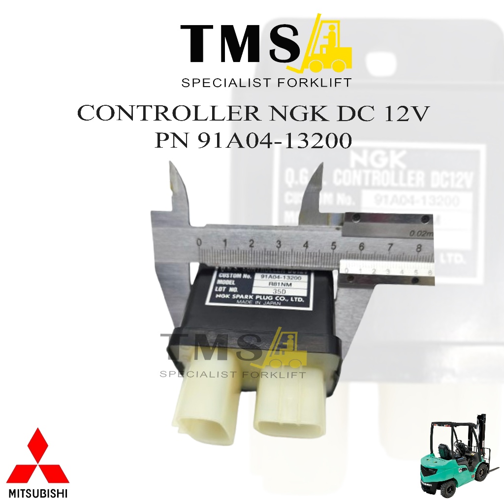 Controller NGK DC 12V 91A04-13200 Forklift Mitsubishi 91A0413200 S6S FD15N FD20 - Gambar 4