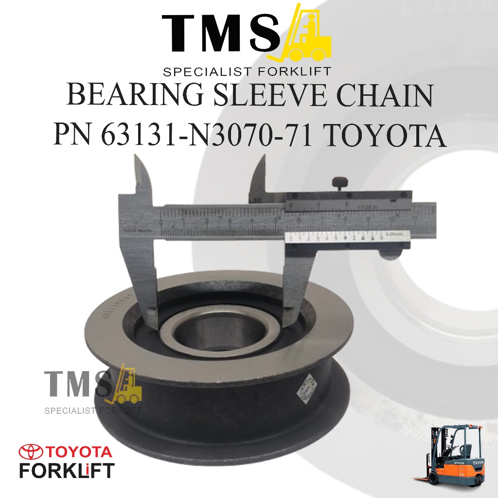 Bearing Sleeve Chain 8FD30 63131-N3070-71 Toyota Forklift - Gambar 4
