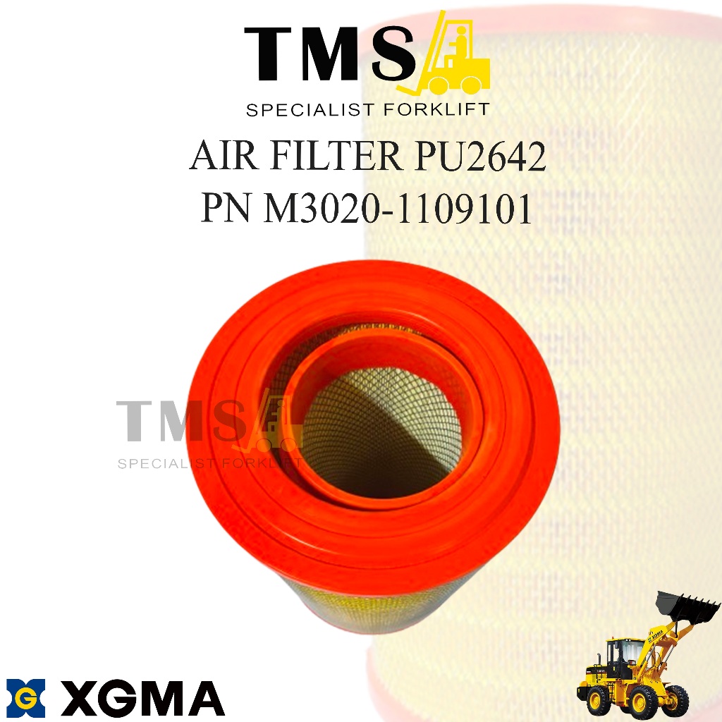 Air Filter JB/T9755-2-2014PU2642 XGMA 932/935 Excavator - Gambar 2