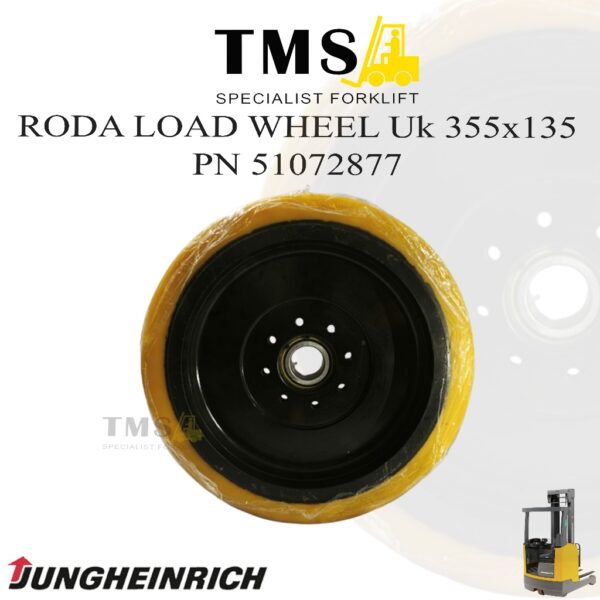 Roda Load Wheel 355x135 51072877 Forklift ReachTruck Jungheinrich ETM 320 ETV325 Reach Forklift