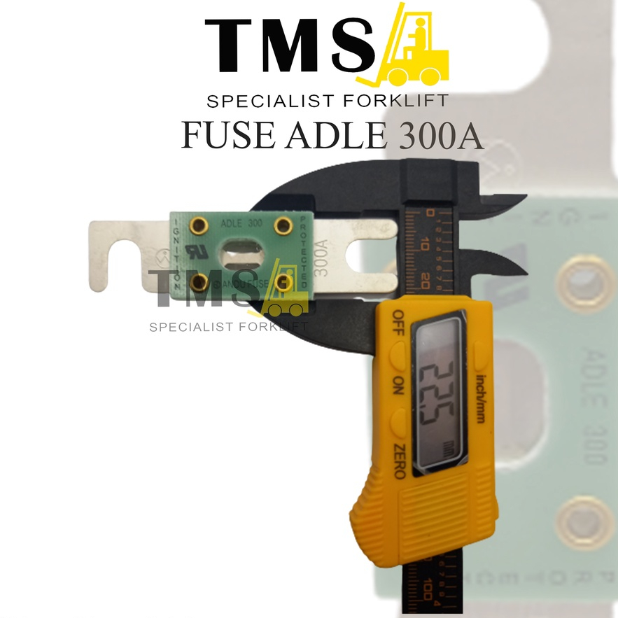 Fuse 300A Adle Glass Copper Laminated Sikring Forklift Volt DC 125V - Gambar 4