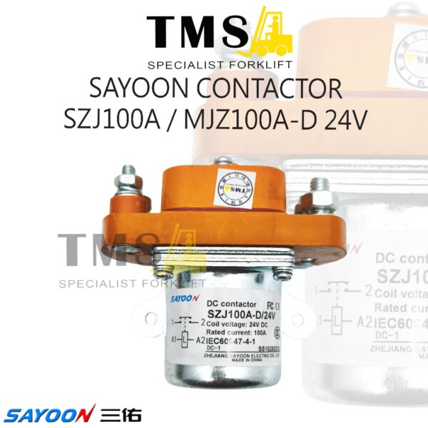 Sayoon Contactor SJZ MZJ 100A 24V For Forklift Handlift Electric