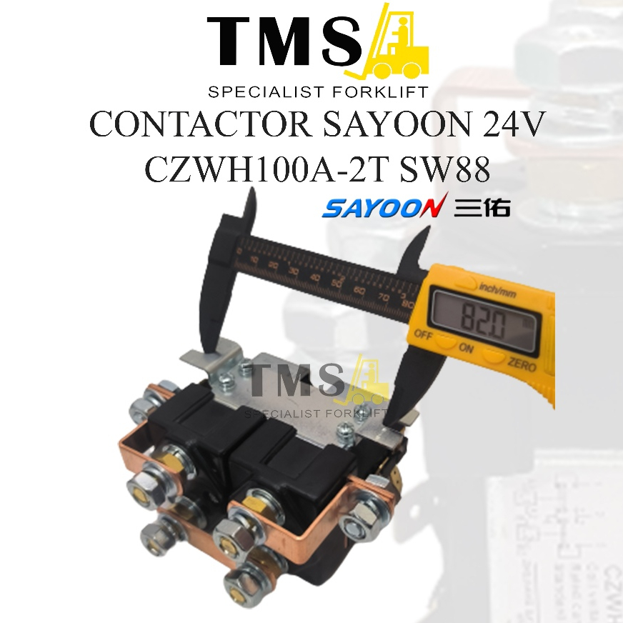 Contactor Sayoon Solenoid 24V SW88 CZWH100A-2T Not Albright - Gambar 5