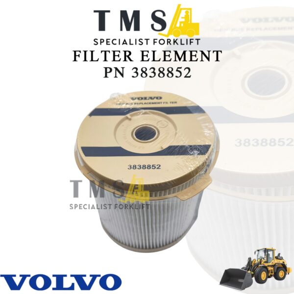 Filter Element Part Number 3838852 Fuel/Oil Filter Forklift Loader