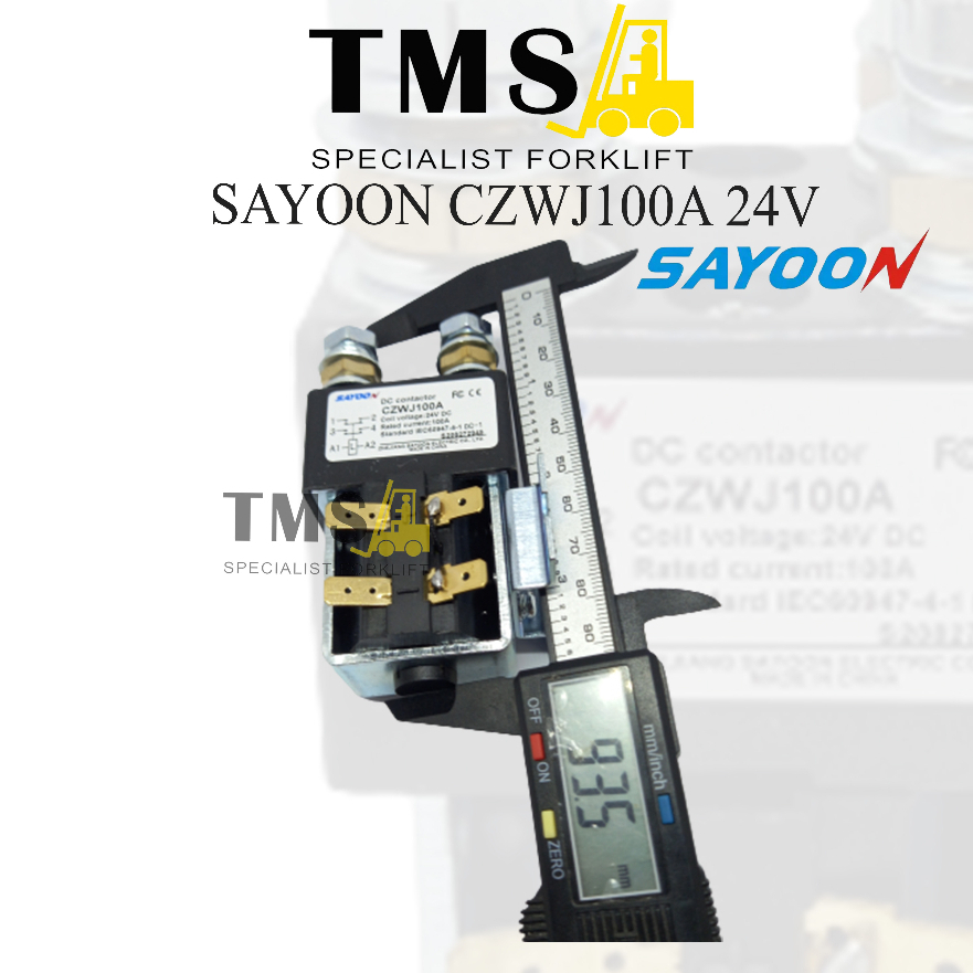 Kontaktor DC Sayoon Contactor SW82 CZWJ100A 100A 24V - Gambar 4