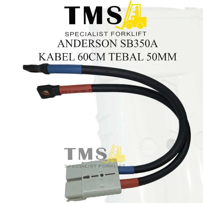 Socket Battery Anderson 350A kabel Intercell Panjang 60cm Tebal 50mm - Gambar 4