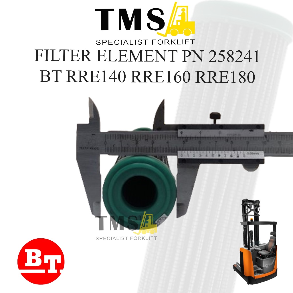 Filter Element 258241 BT RRE 140 RRE160 RRE 180 Reach Truck BT Parts - Gambar 2
