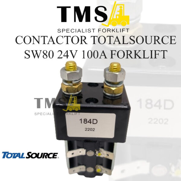 Contactor Forklift Clectric Type SW80 24V 100Amp Sparepart Forklift TotalSource