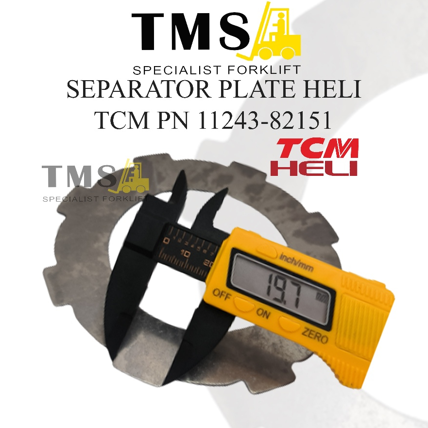 1243-82151 Separator Plate FD20 TCM HELI H2000 CPCD - Gambar 4