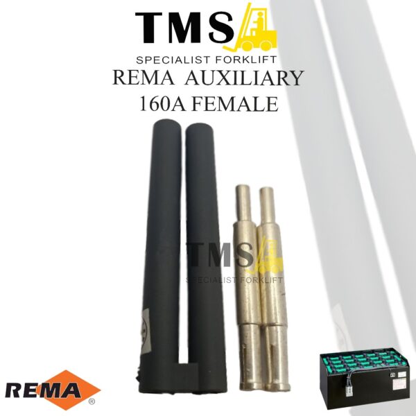 Auxiliary Socket Rema Contacts Kit Female 160A Batere Forklift