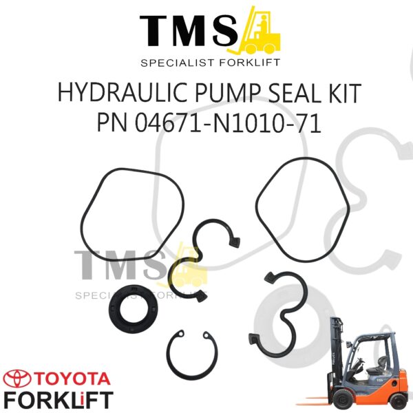 Hydraulic Pump Seal Kit Seal Kit Pompa Hidrolik Toyota 04671-N1010-71 Forklift 7FD 8FD 7FG 8FG