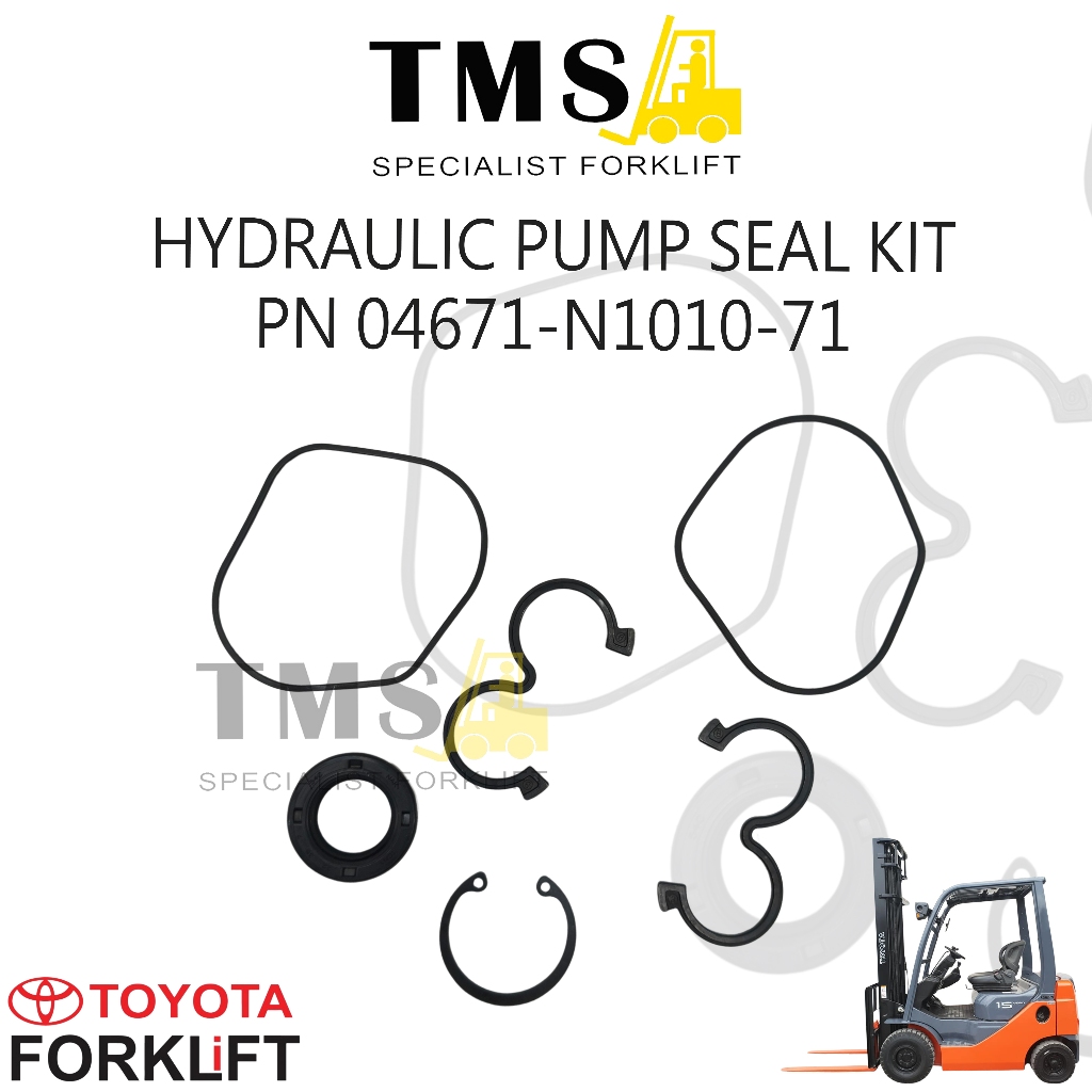 Hydraulic Pump Seal Kit Seal Kit Pompa Hidrolik Toyota 04671-N1010-71 Forklift 7FD 8FD 7FG 8FG