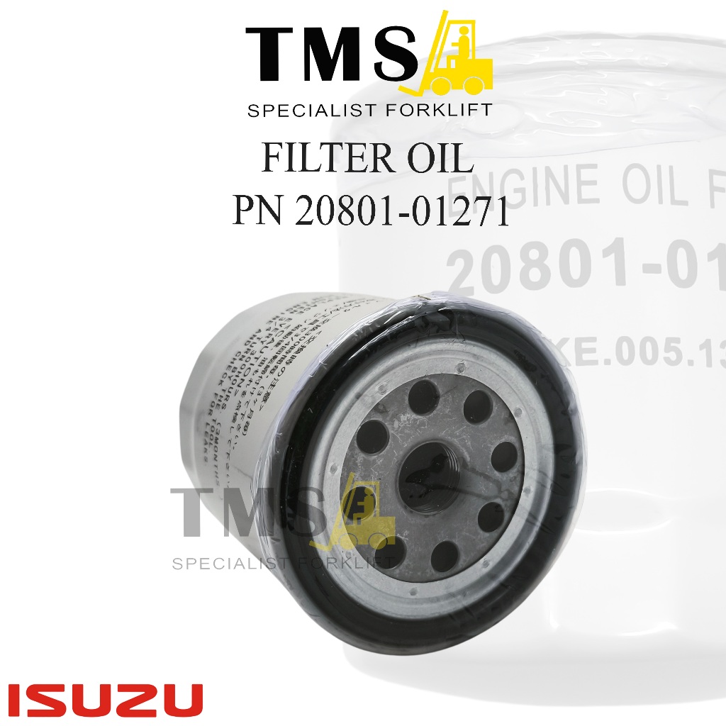 Filter Oil C240PKJ Isuzu Engine C240 Part Number 20801-01271 For Forklift - Gambar 2