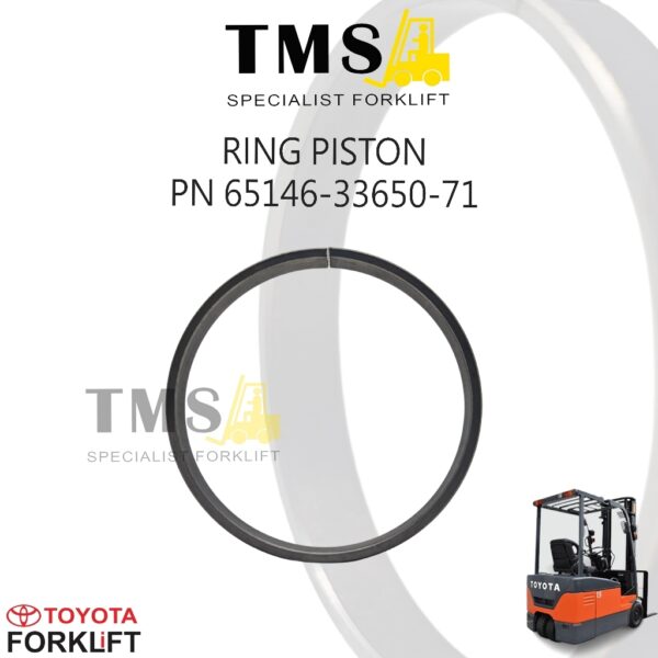 Ring Piston Forklift Toyota Part Number 65146-33650-71 Piston Ring Transmission / Hydraulic Forklift Harga : 250.000