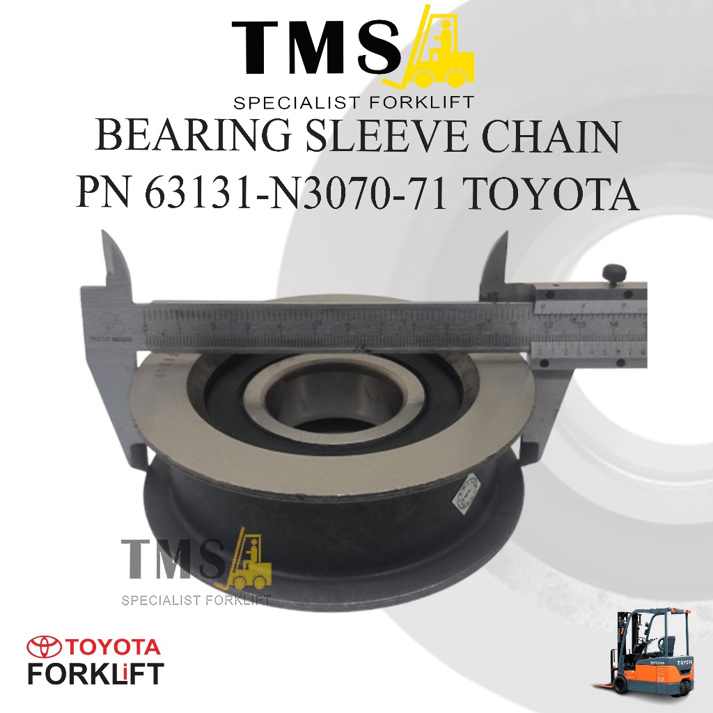 Bearing Sleeve Chain 8FD30 63131-N3070-71 Toyota Forklift - Gambar 2