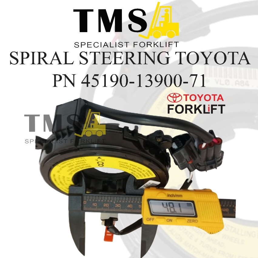 Spiral Steering Reach Truck toyota FOR FORKLIFT ELECTRIC - Gambar 3