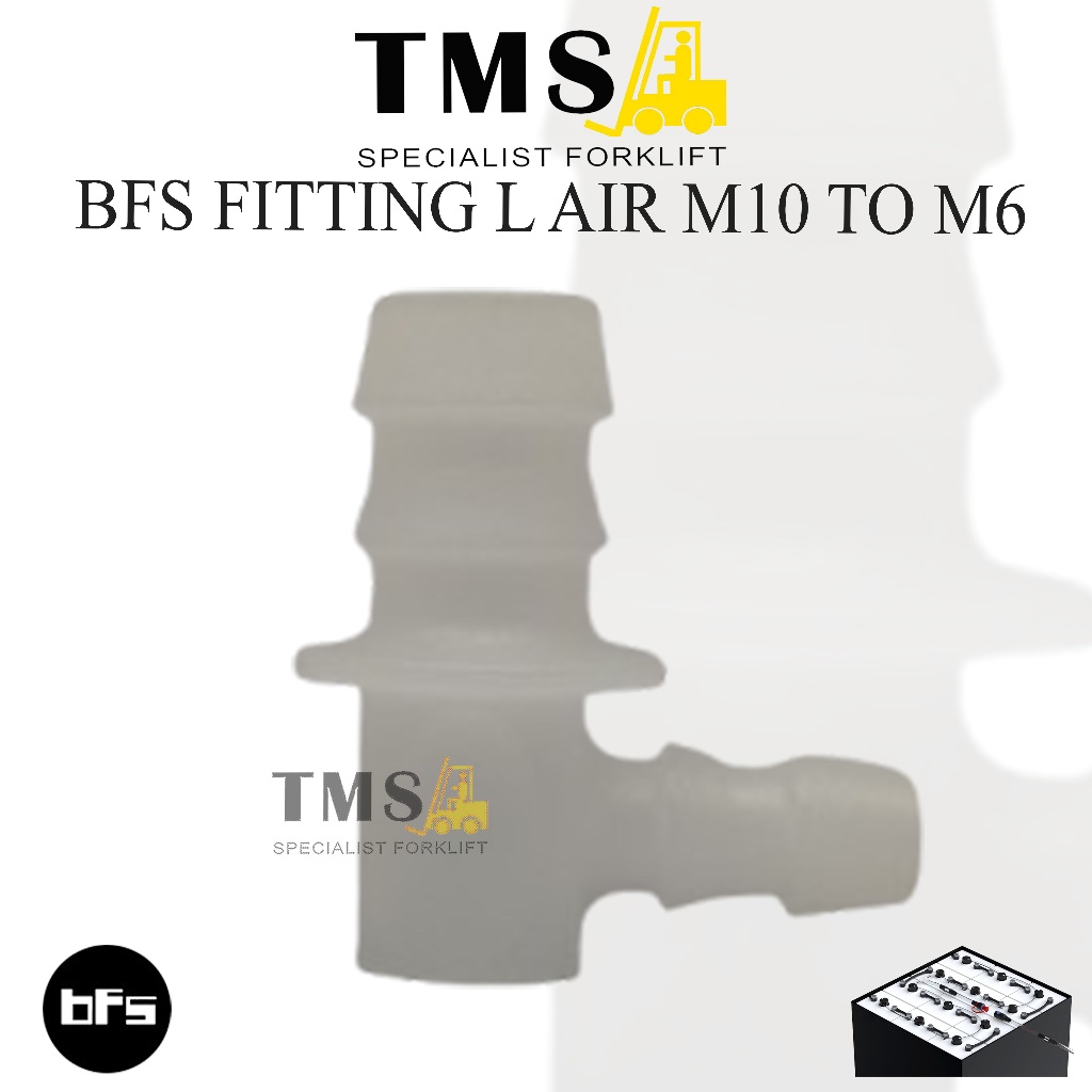BFS Fitting L AIR Battery Filling Sistem Water L M10 to M6 Forklift Battery Accessories