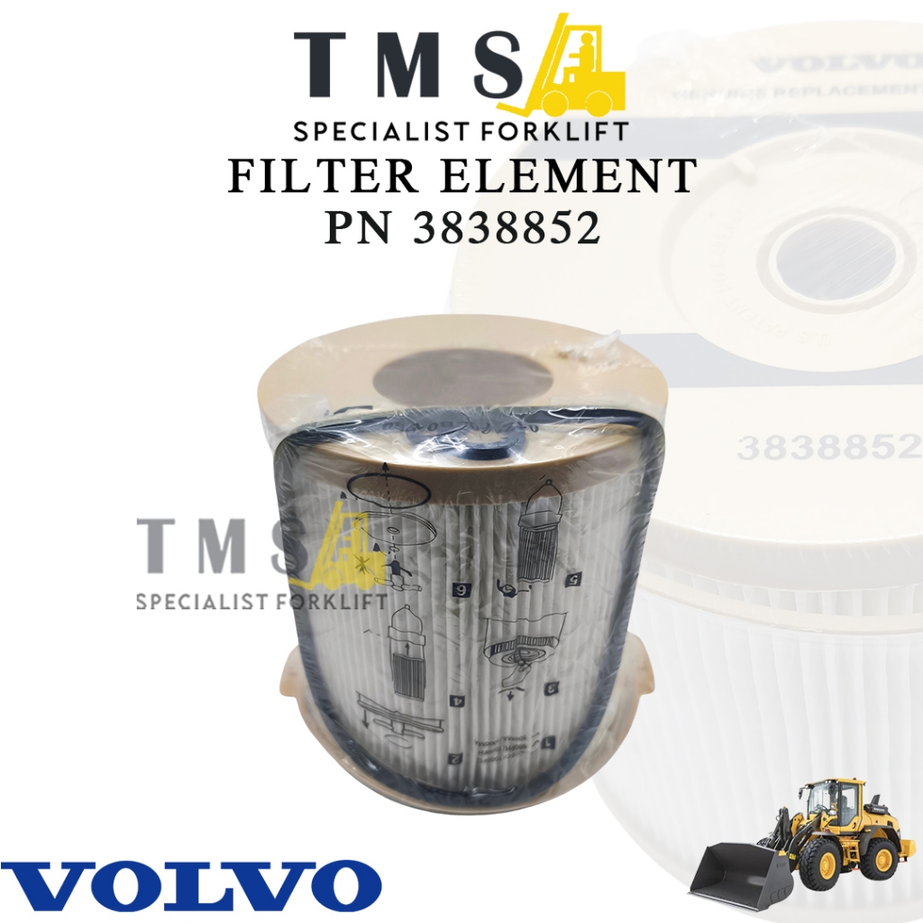 Filter Element Part Number 3838852 Fuel/Oil Filter Forklift Loader - Gambar 2