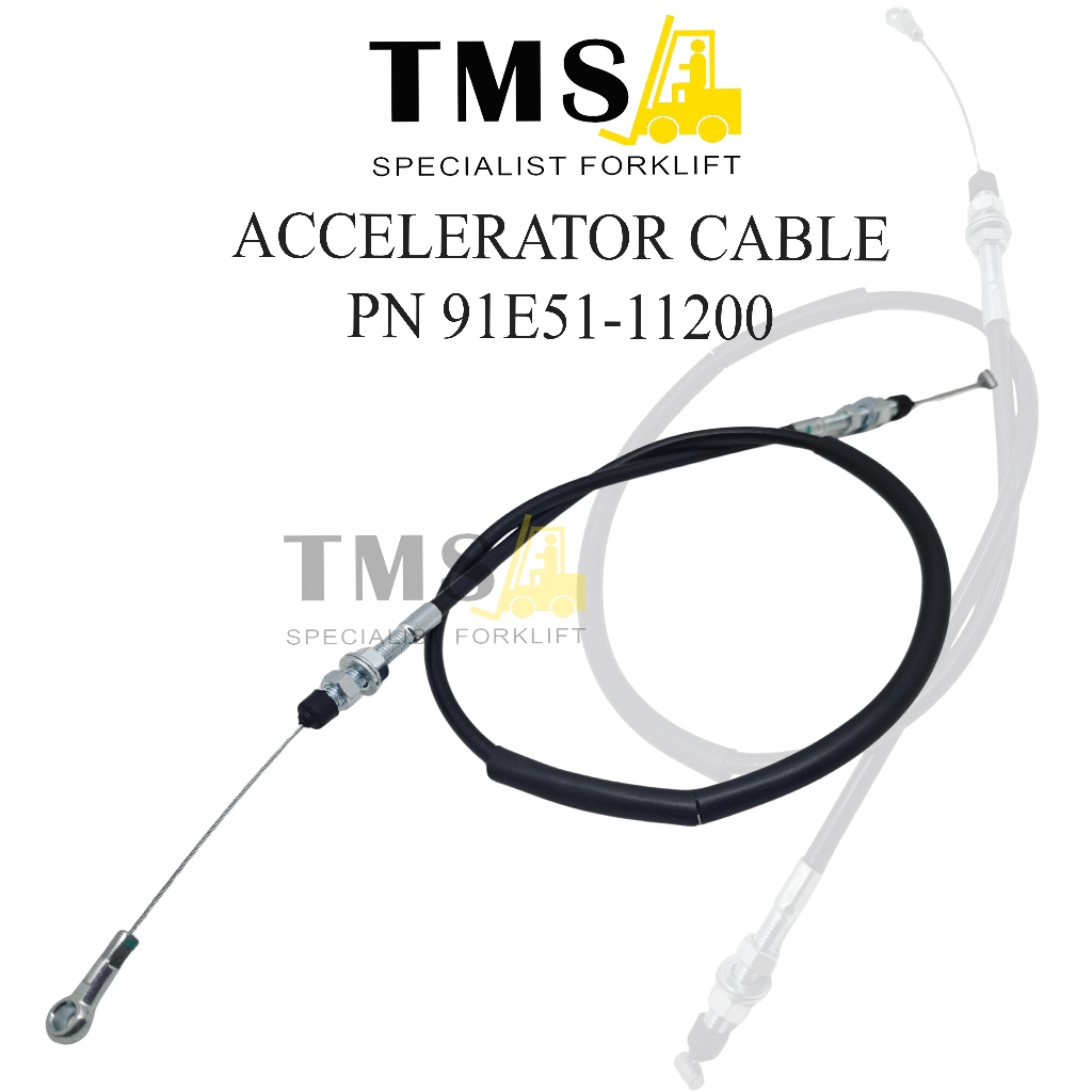Accelerator Cable Part Number 91E51-11200 For Forklift - Gambar 2