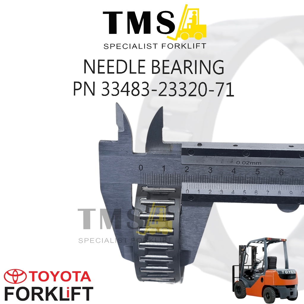 Part Number 33483-23320-71 Needle Bearing Forklift Toyota 7FD20/25/30 8FD20/25/30 - Gambar 4