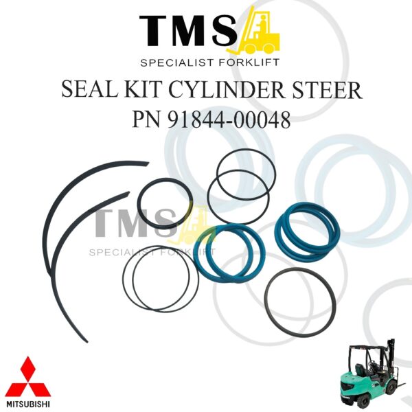 Seal Kit Cylinder Steer Part Number 91844-00048 Mitsubishi 1–3 Ton series