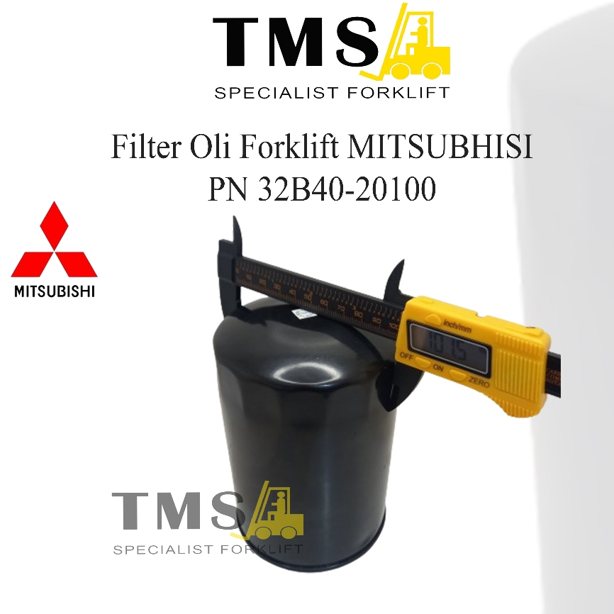 Filter Oil Forklift Mitsubishi 32B40-20100 Oli Filter - Gambar 5