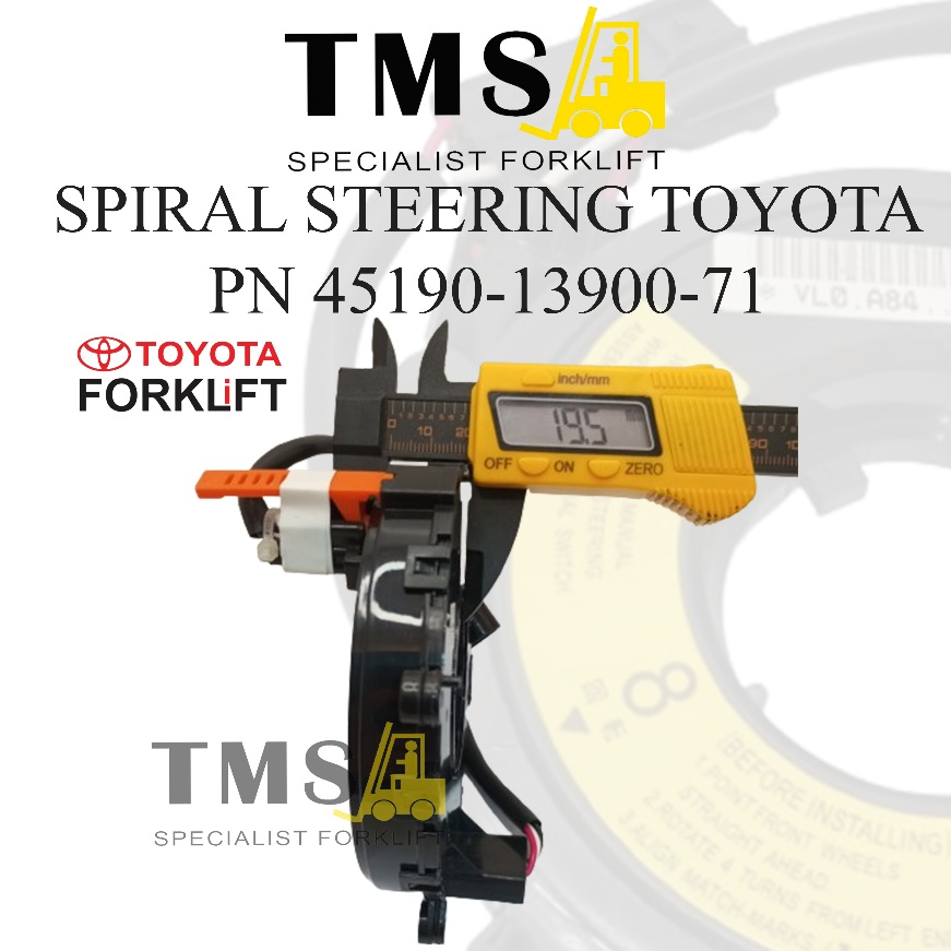 Spiral Steering Reach Truck toyota FOR FORKLIFT ELECTRIC - Gambar 5