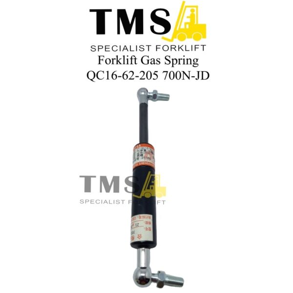 Forklift Gas Spring QC16-62-205 700N-JD Heli Electric CPD20 Type Two