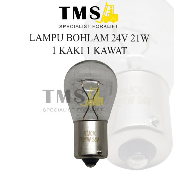 Lampu Bohlam Bulb 24V 21W 1 KAKI 1 KAWAT