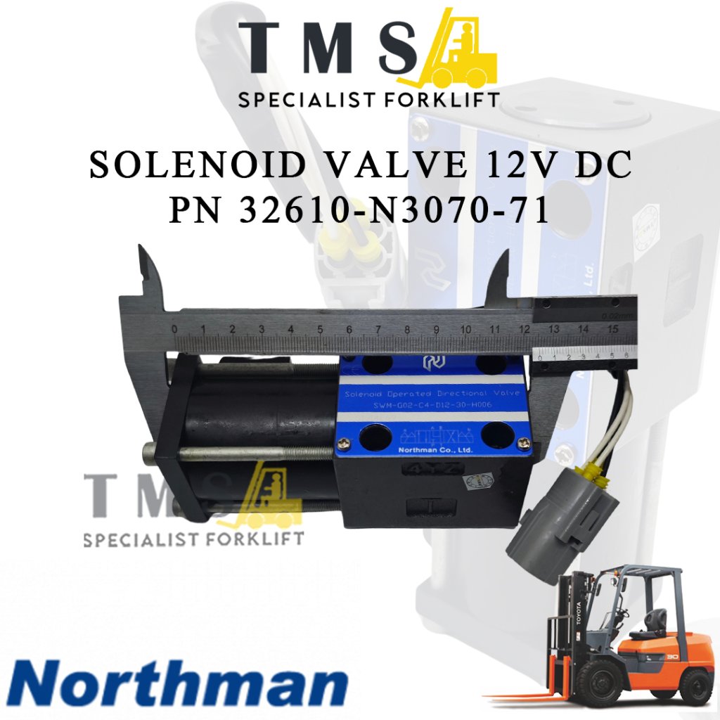 Solenoid Valve Northman 12V PN 32610-N3070-71 Toyota FDZN20 FDZN25 FDZN30