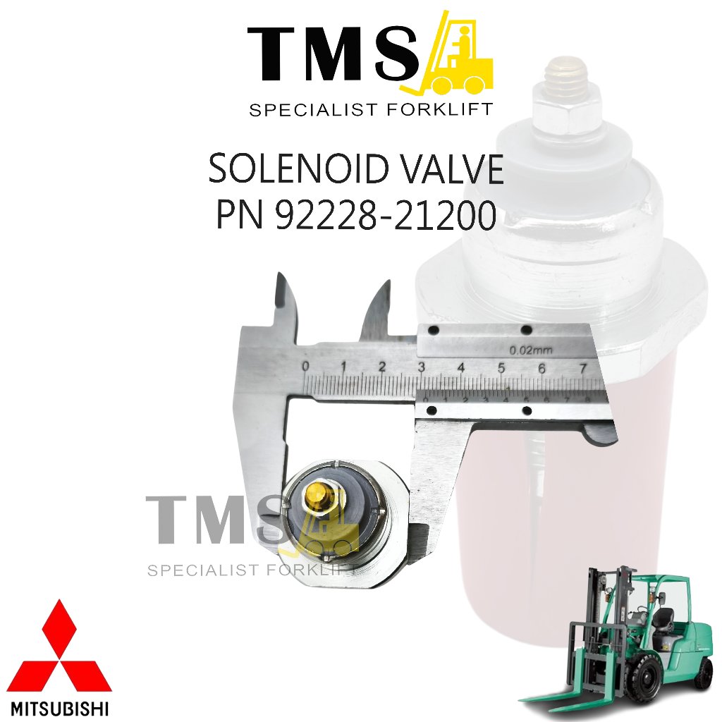 Solenoid Valve PN 92228-21200 Mitsubishi Forklift FD50 FD60 FD100 Solenoid Transmisi