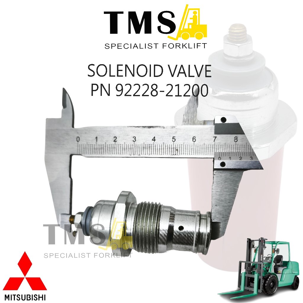 Solenoid Valve PN 92228-21200 Mitsubishi Forklift FD50 FD60 FD100 Solenoid Transmisi