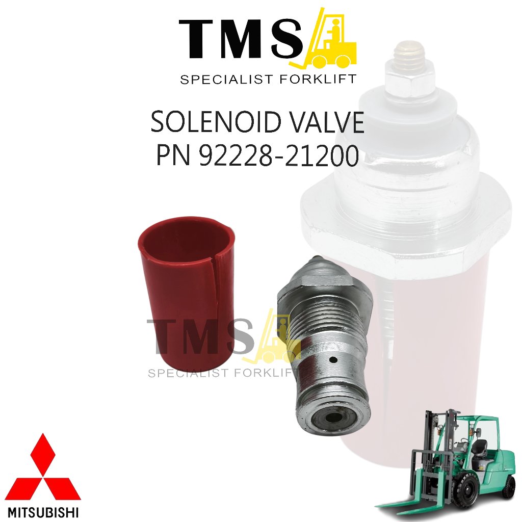 Solenoid Valve PN 92228-21200 Mitsubishi Forklift FD50 FD60 FD100 Solenoid Transmisi