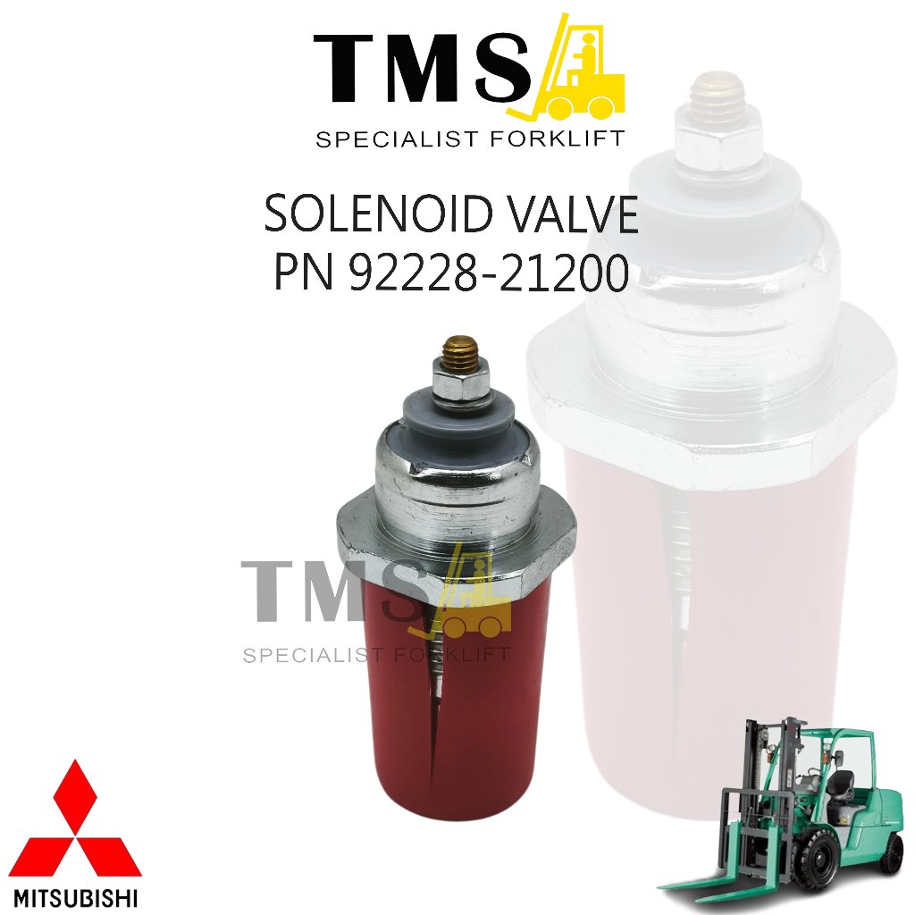 Solenoid Valve PN 92228-21200 Mitsubishi Forklift FD50 FD60 FD100 Solenoid Transmisi