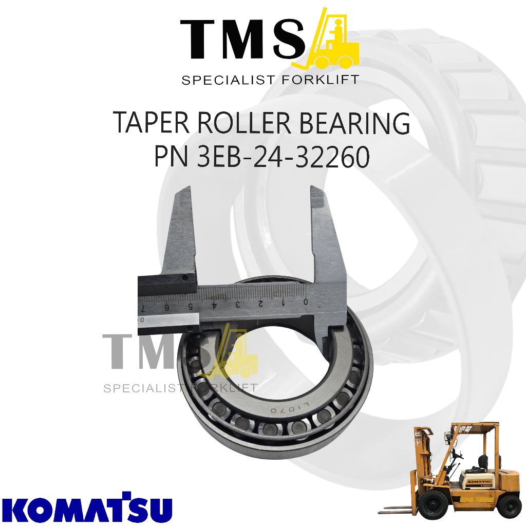 Taper Roller Bearing PN 3EB-24-32260 Komatsu Bearing Steering Axle FD20 FD25 FD30 FD35 Forklift