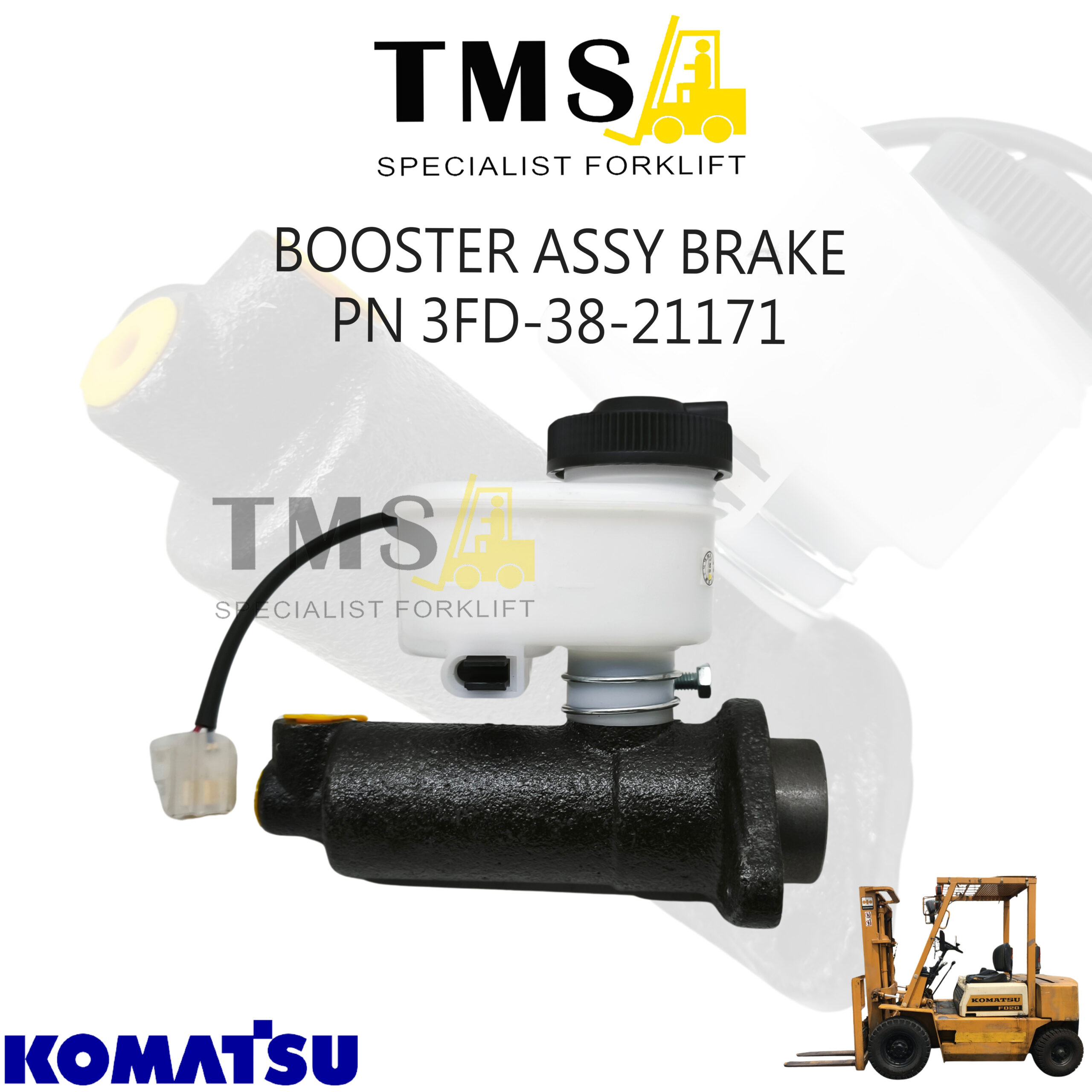 Booster Assy Brake / Brake Master Wheel Cylinder Part Number 3FD-38-21171 - Gambar 4