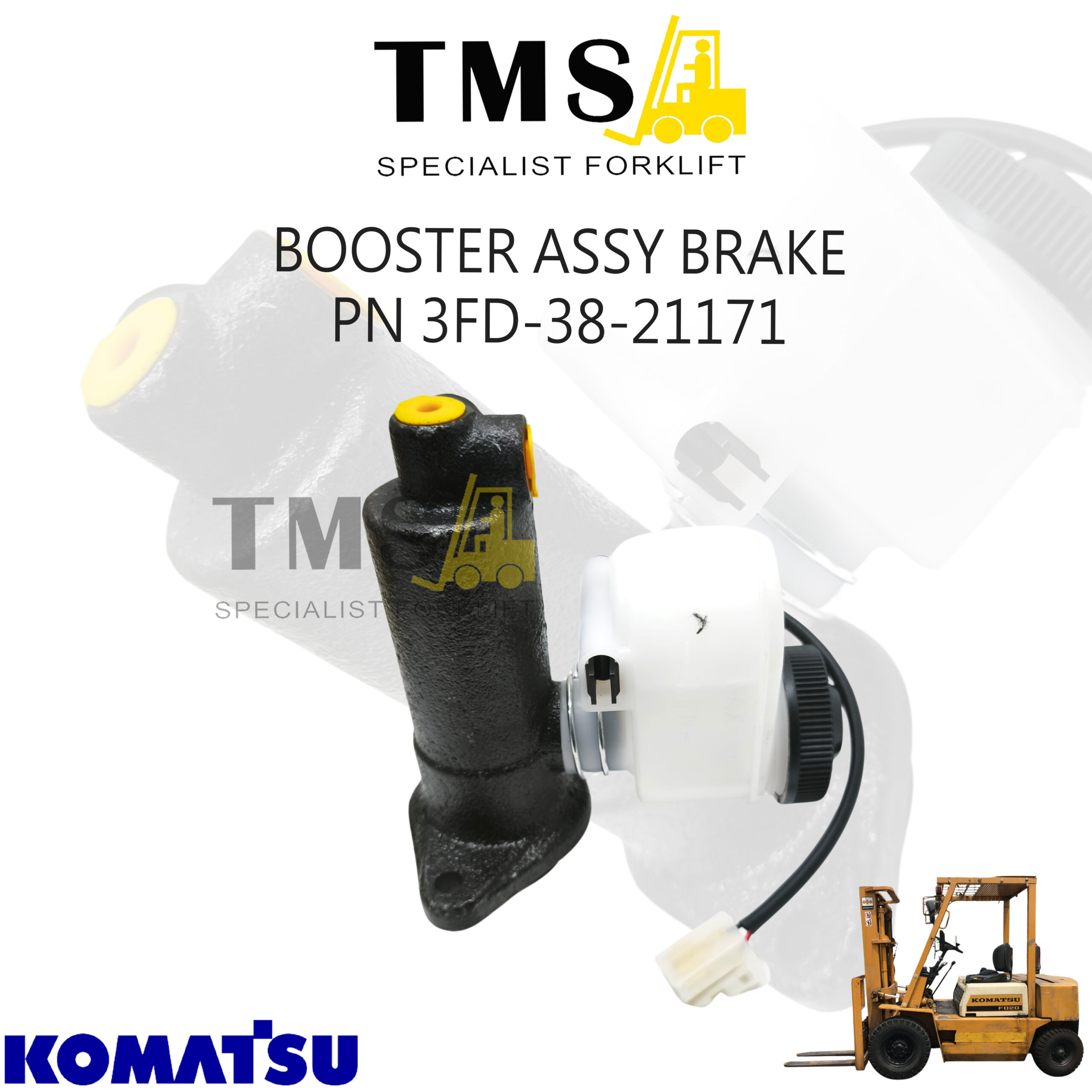 Booster Assy Brake / Brake Master Wheel Cylinder Part Number 3FD-38-21171 - Gambar 3