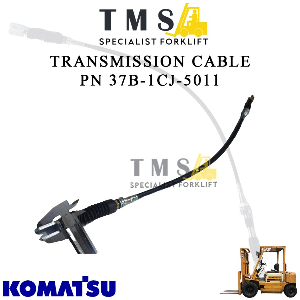 Transmission Cable Komatsu PN 37B-1CJ-5011 FD20-30 FG20-30 2-3 Ton