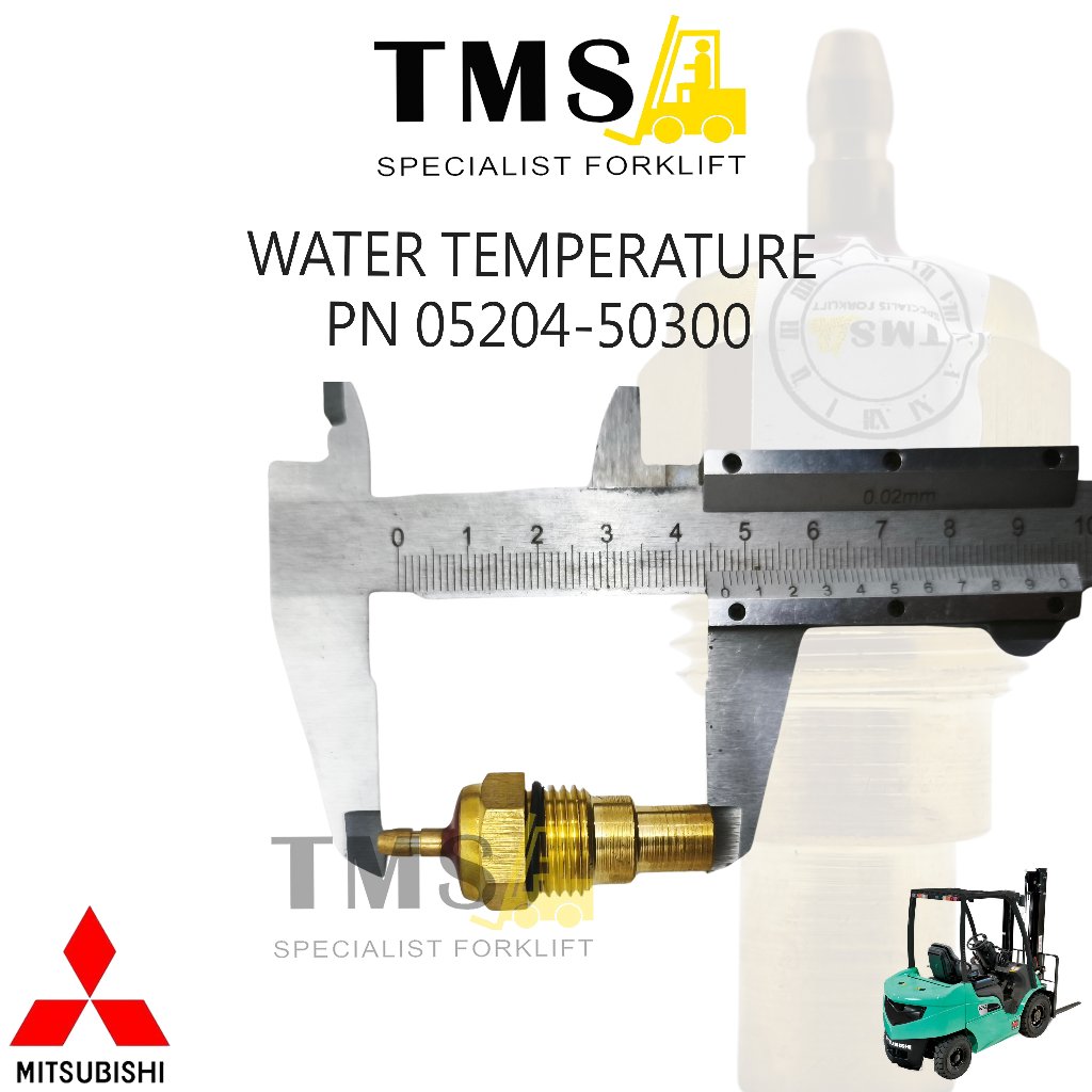 Water Temperature Sender Mitsubishi Forklift S4S 4G64 PN 05204-50300 Sensor Suhu Air