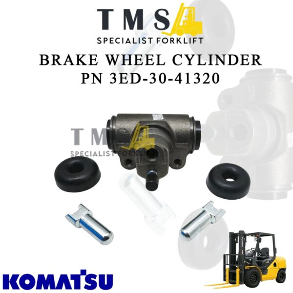Wheel Cylinder Assembly Komatsu PN 3ED-30-41320 Forklift FD50 FD60 FD70 5-7 Ton